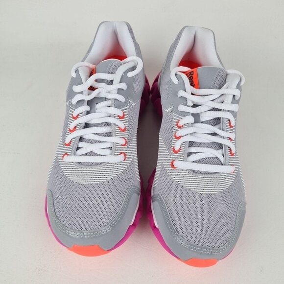 Reebok Ziglite Electrify Women Training Running Silver Pink - Picture 3 of 9